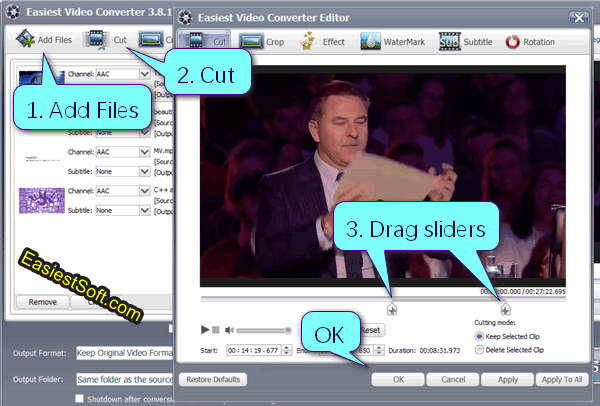 How to Cut Videos on Windows 10 PC using Easiest Video Converter